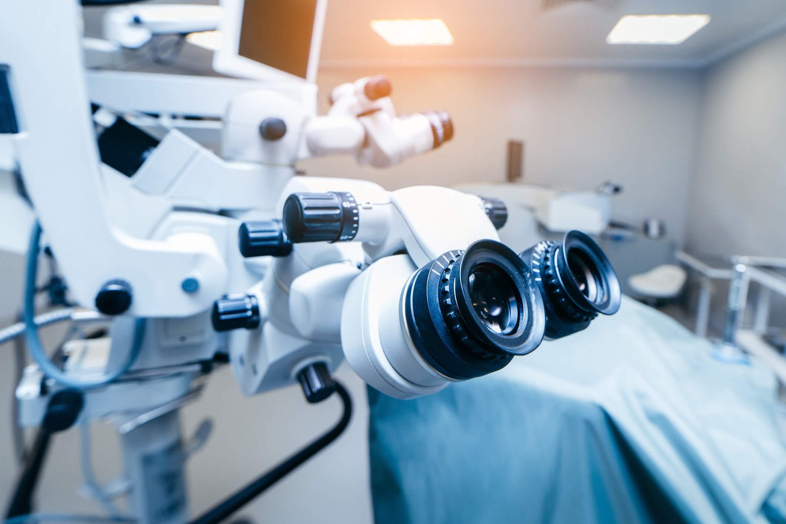 laser-accueil microscope de bloc d'ophtalmologie utilisé pour la chirurgie de la cataracte